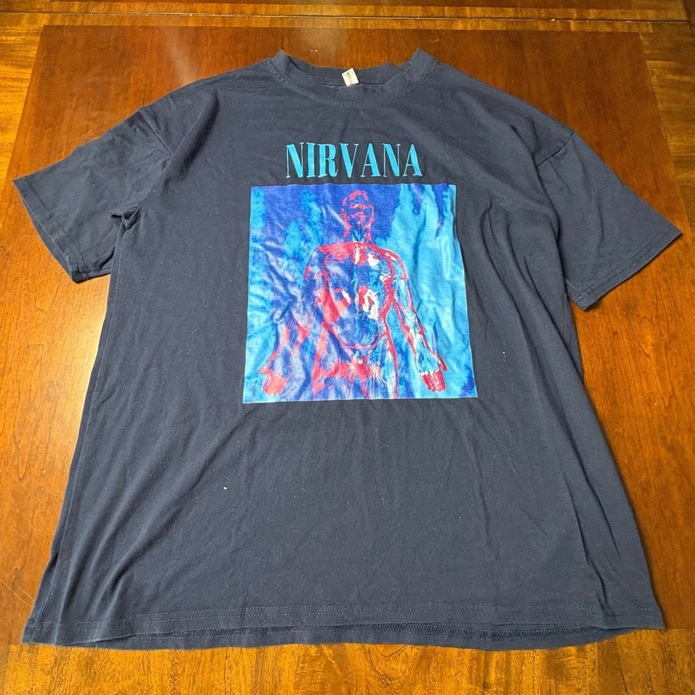 Nirvana In Utero Album Graphic Band T-Shirt